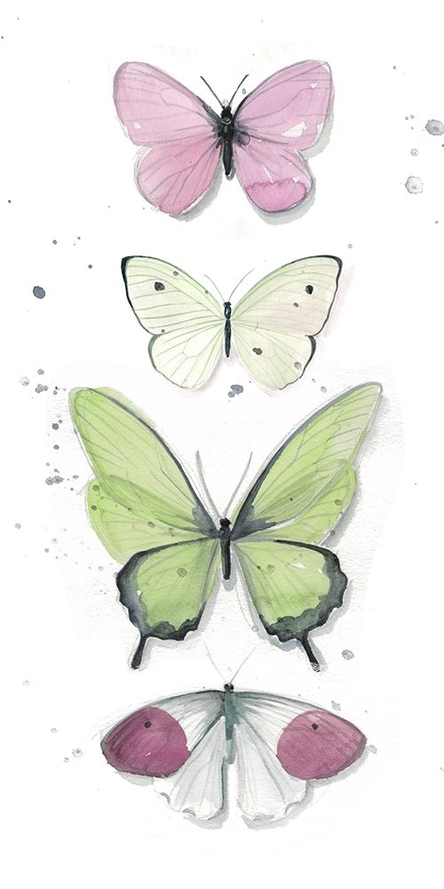 Art Print: Summer Butterflies II