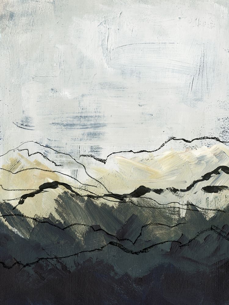 Art Print: Winter Mountains I
