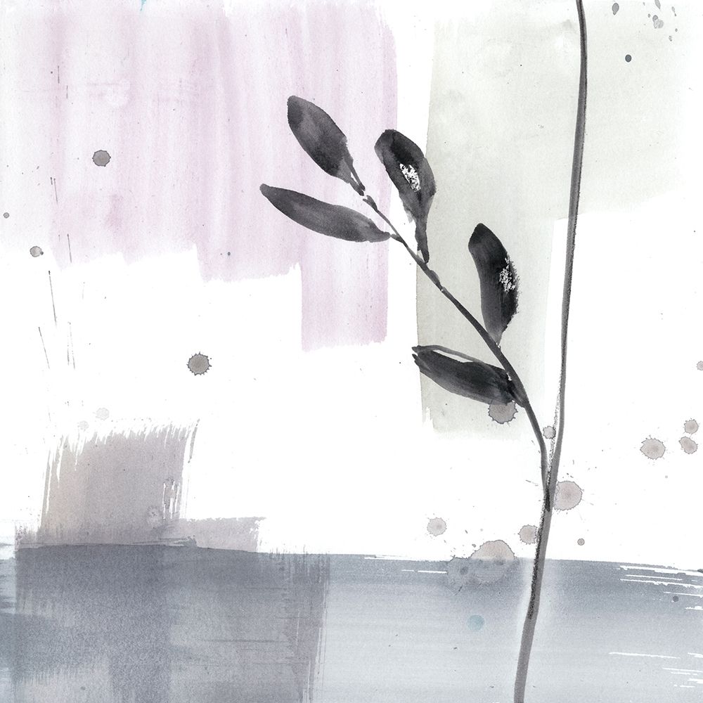 Art Print: Blush Flower Splash VIII