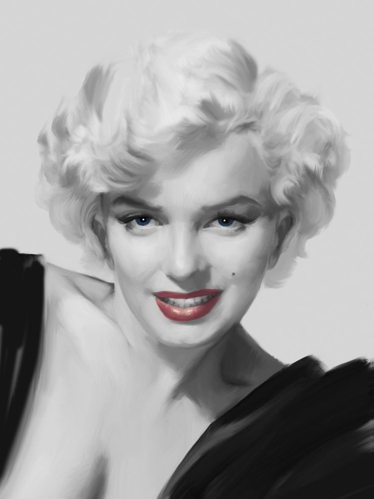 Wall Art Painting id:210250, Name: The Look Red Lips, Artist: Consani, Chris