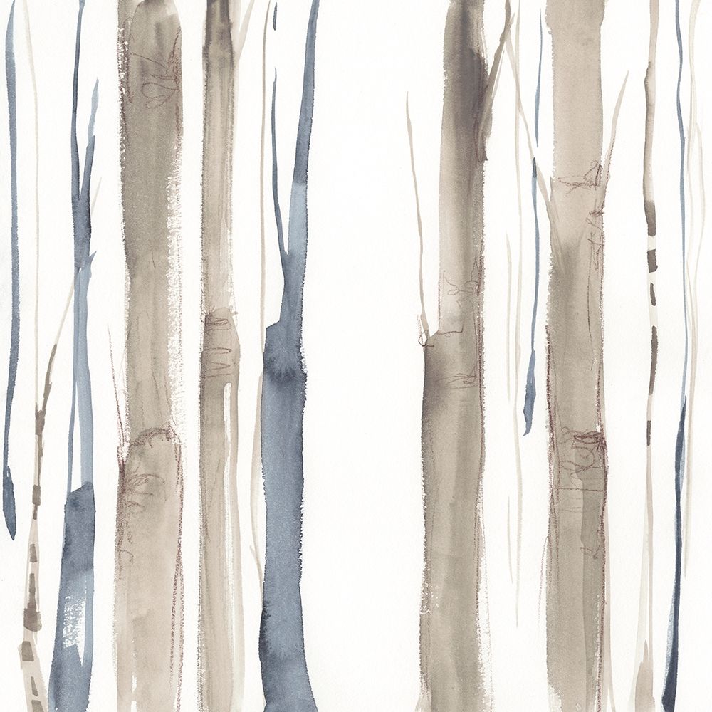 Wall art: Duo Tone Trees II, by Goldberger, Jennifer