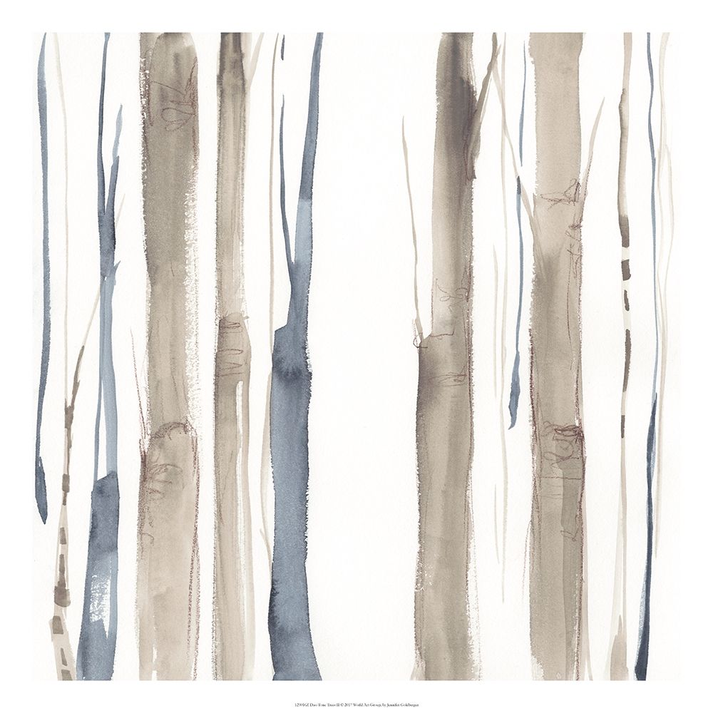 Art Print: Duo Tone Trees II