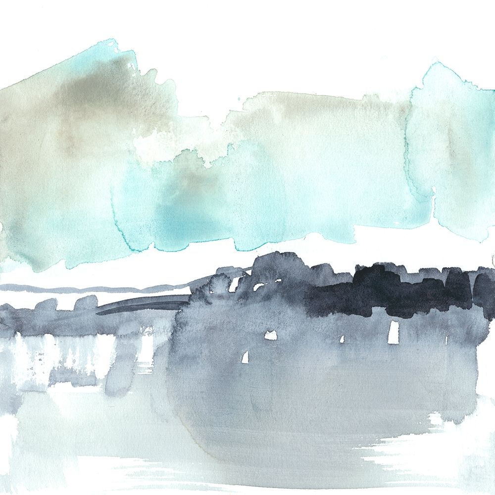 Wall art: Snow Line III, by Goldberger, Jennifer