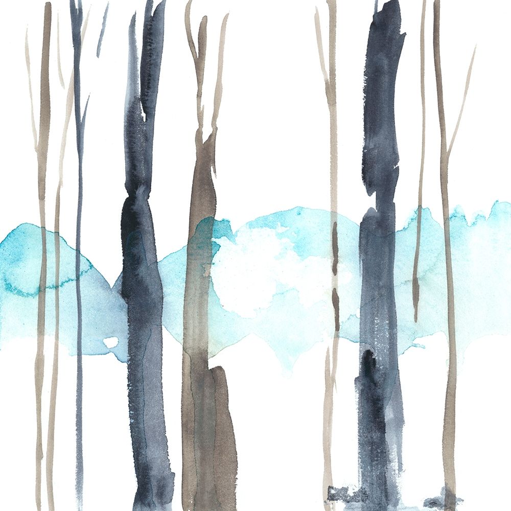 Wall art: Snow Line IV, by Goldberger, Jennifer