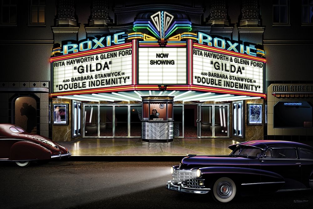 Wall Art Painting id:210353, Name: Diners and Cars I, Artist: Flint, Helen