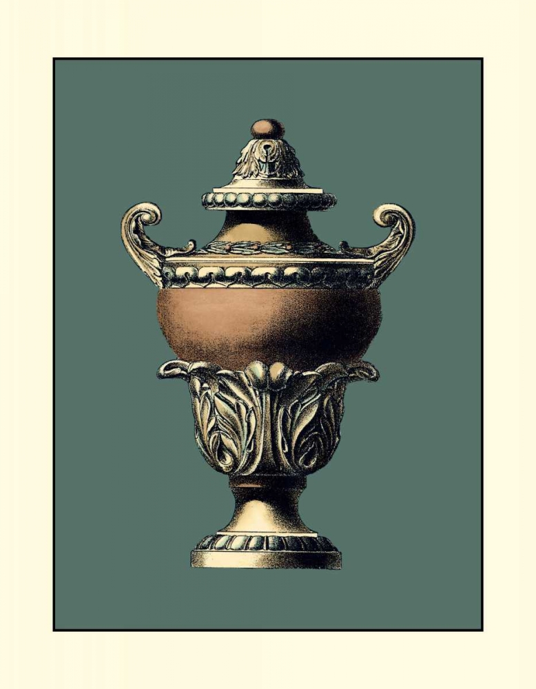 Wall Art Painting id:49549, Name: Classical Urn III, Artist: Vision Studio