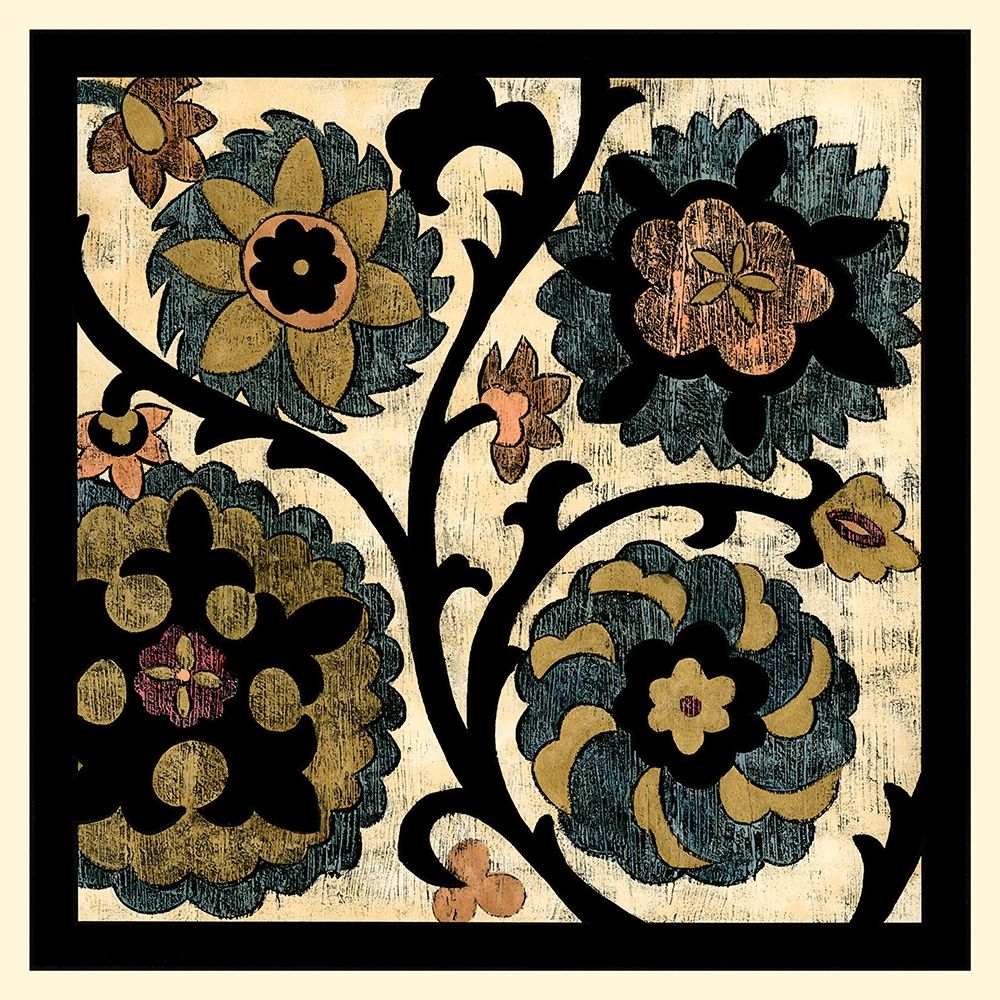 Wall art: Vintage Suzani IV, by Zarris, Chariklia