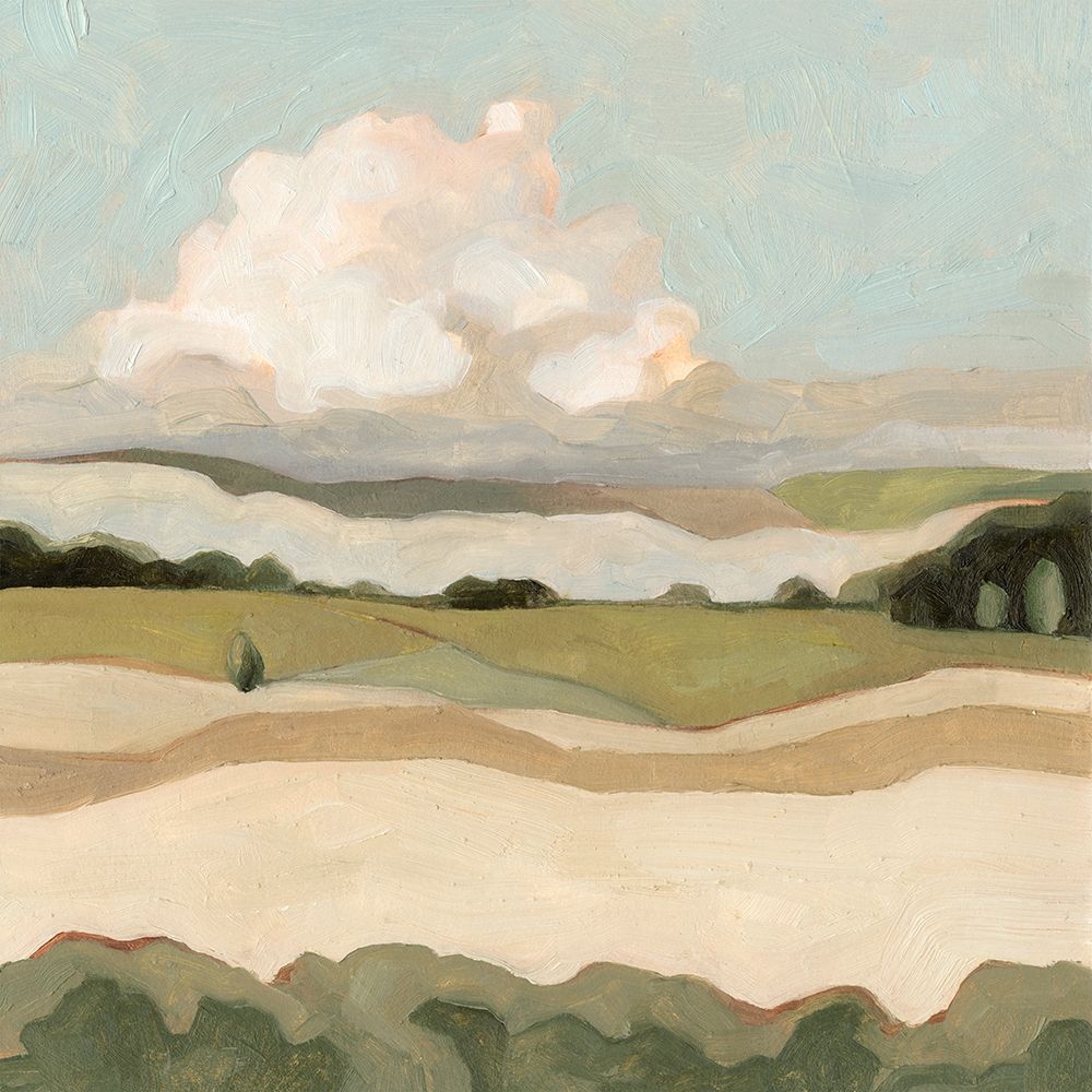 Wall Art Painting id:214808, Name: Cumulus Landscape I, Artist: Scarvey, Emma