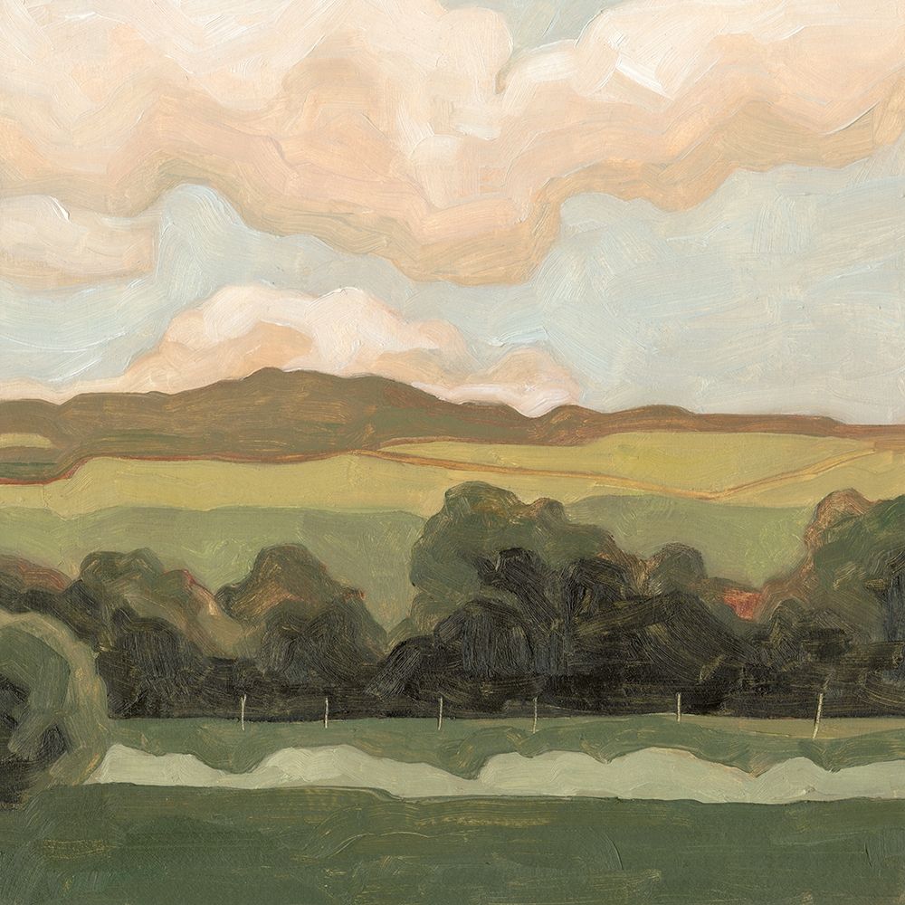 Wall Art Painting id:214810, Name: Ochre Evening I, Artist: Scarvey, Emma