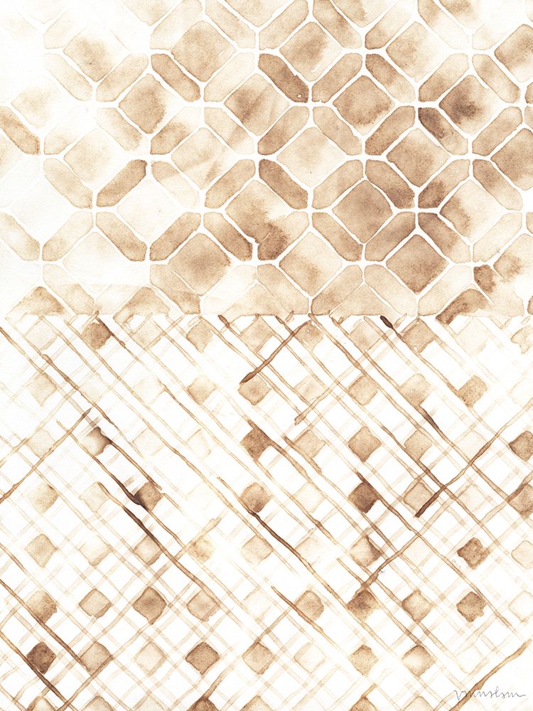 Wall art: Sepia Madras I, by Lam, Vanna