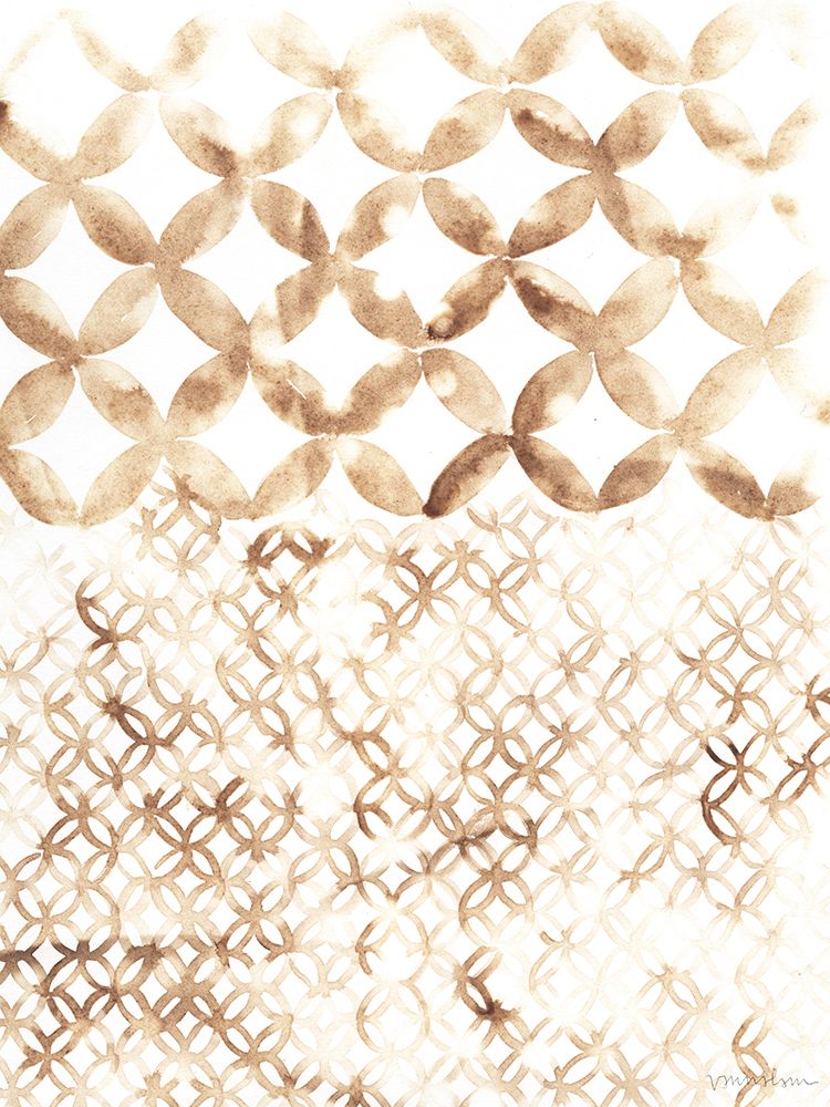 Wall art: Sepia Madras IV, by Lam, Vanna