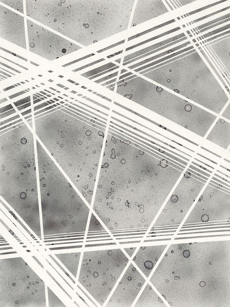 Wall art: Charcoal Beam I, by Lam, Vanna