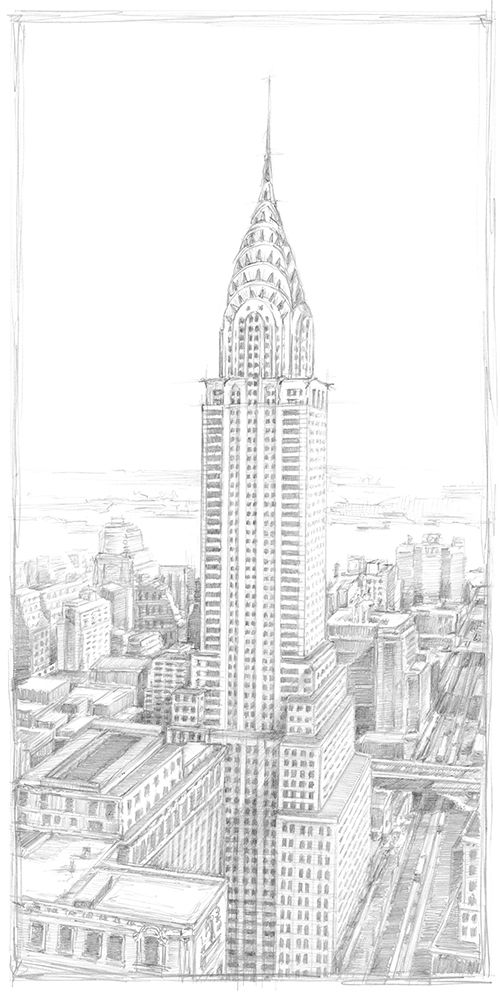 Wall art: Aerial City View I, by Harper, Ethan