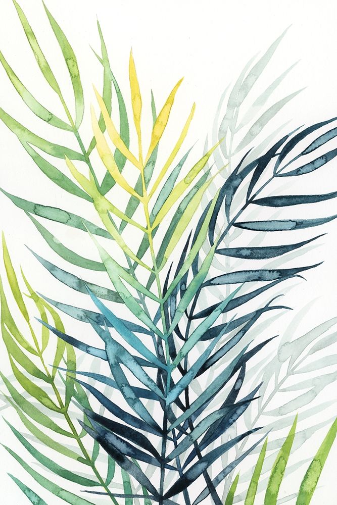 Wall art: Sunset Palm Composition II, by Popp, Grace