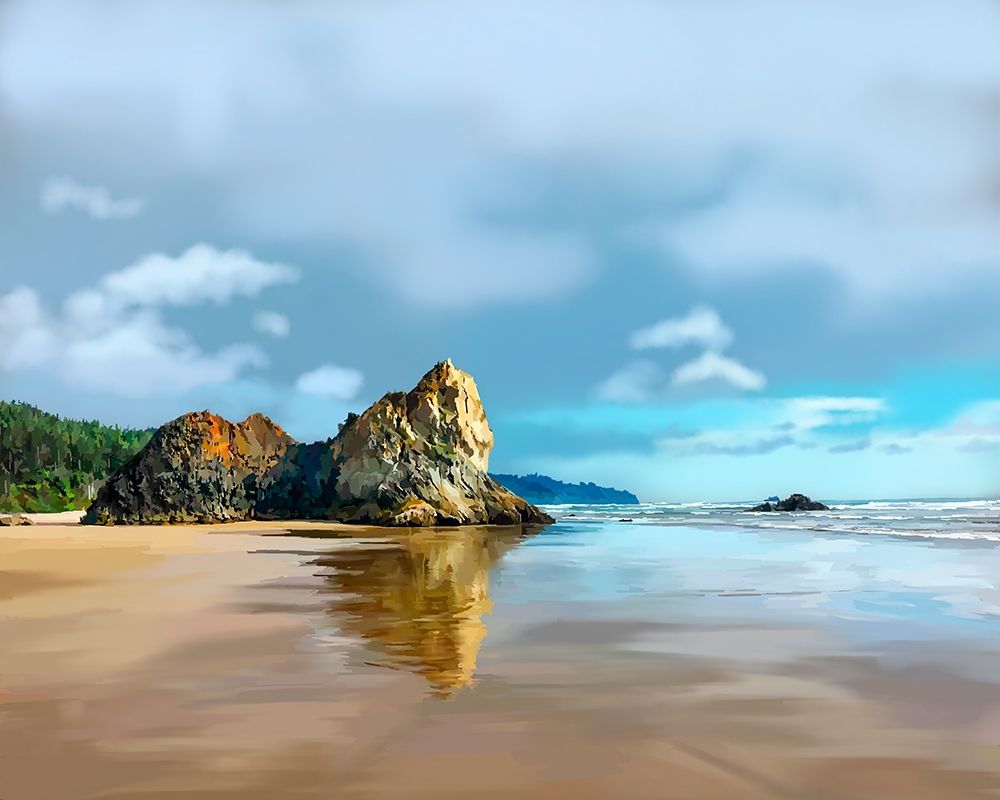 Wall Art Painting id:215243, Name: Oregon Coast III, Artist: Kalina, Emily