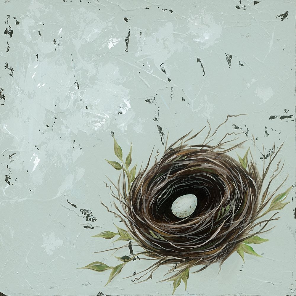 Art Print: Flower Nest I