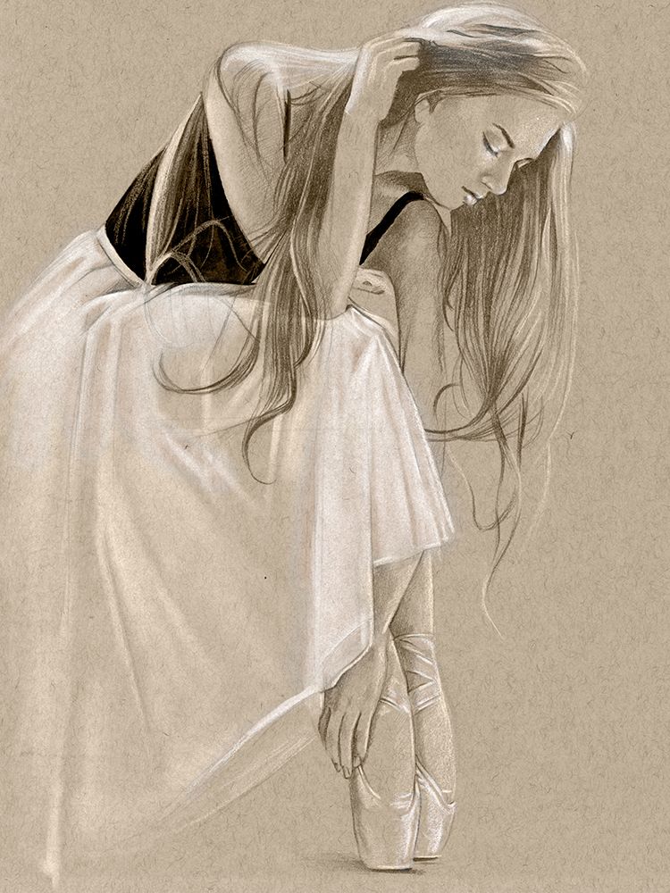 Art Print: Black Leotard I