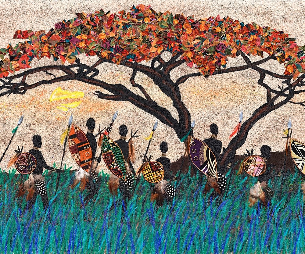 Wall art: Planes of Africa III, by Saunders, Alonzo