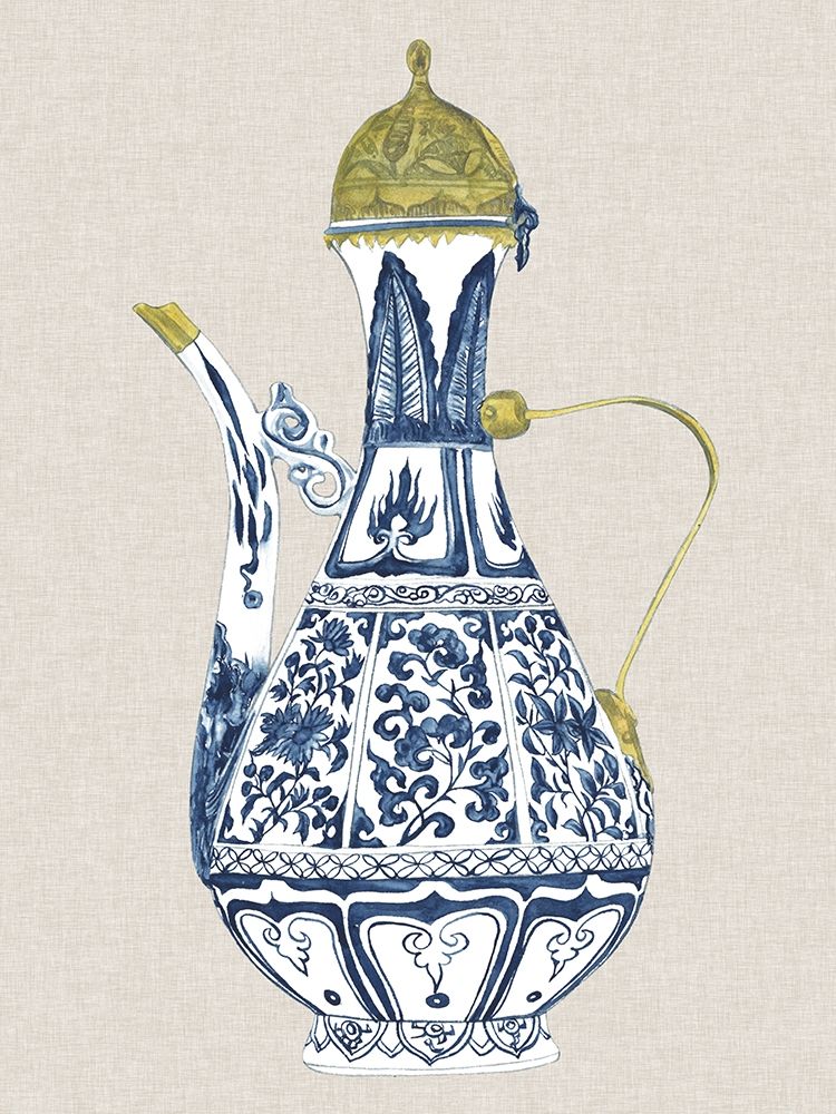 Wall art: Antique Chinese Vase II, by Wang, Melissa