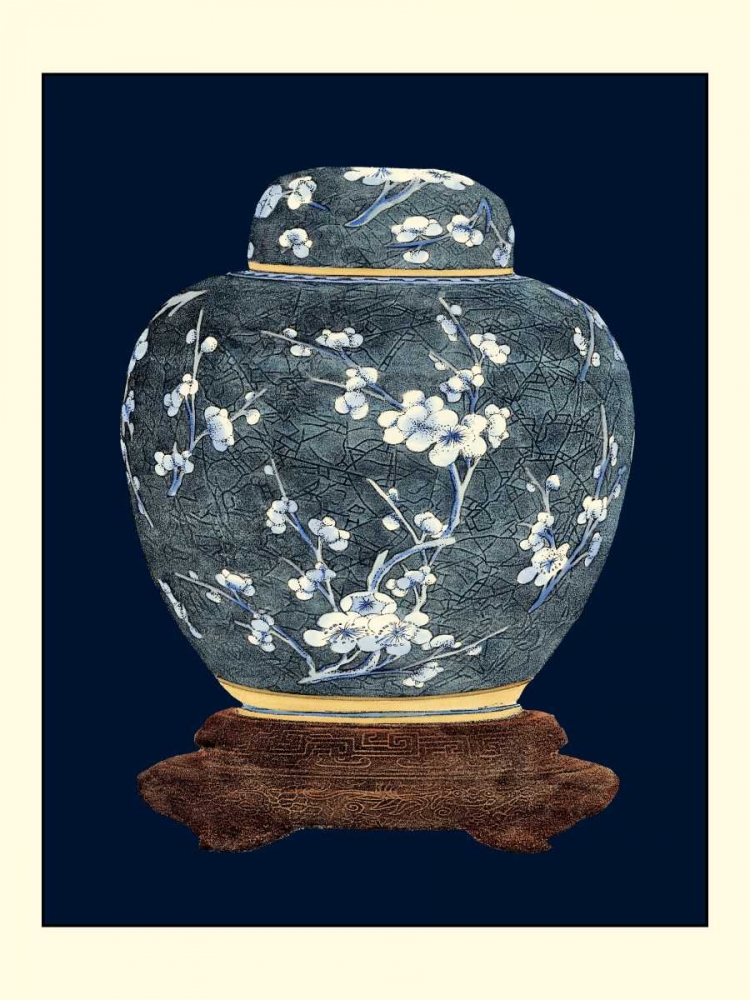 Wall art: Blue and White Ginger Jar II, by Vision Studio