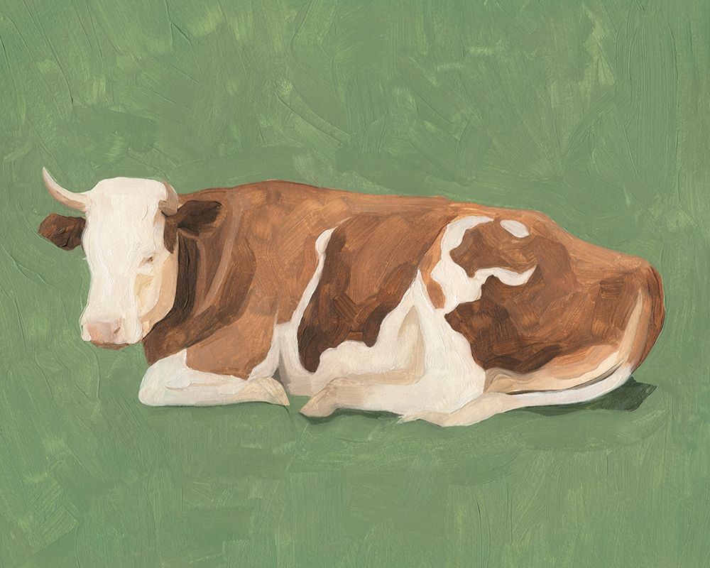 Art Print: How Now Brown Cow I