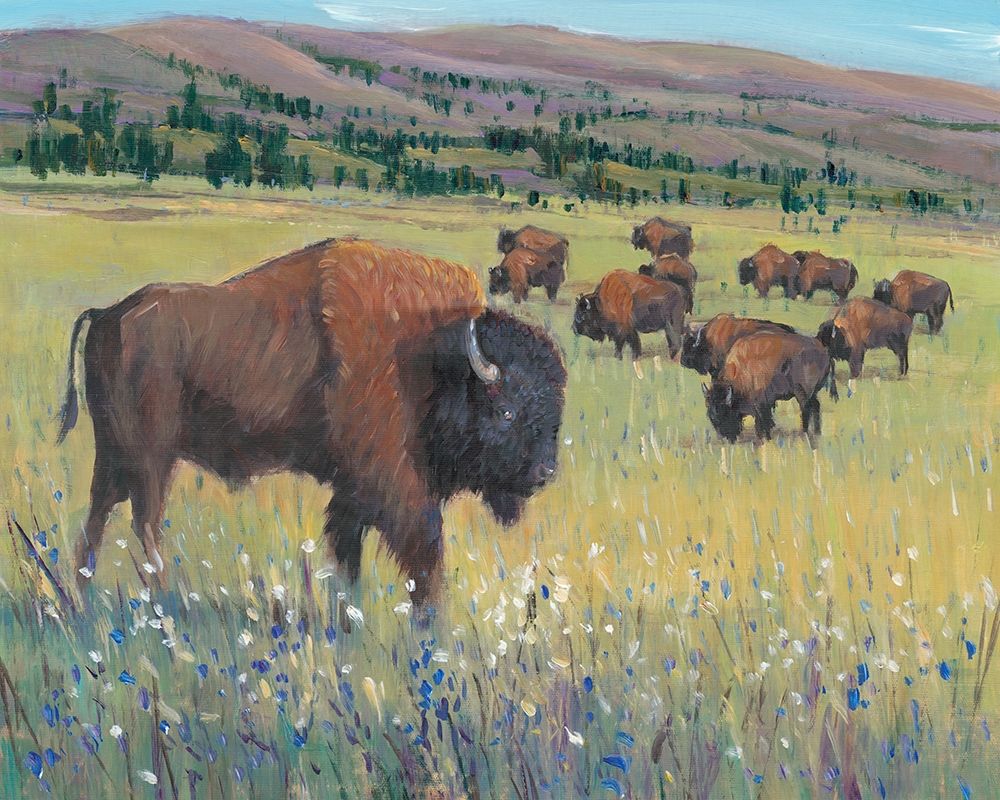 Art Print: Animals of the West I