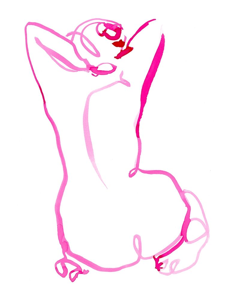 Art Print: Bold Blind Contour II