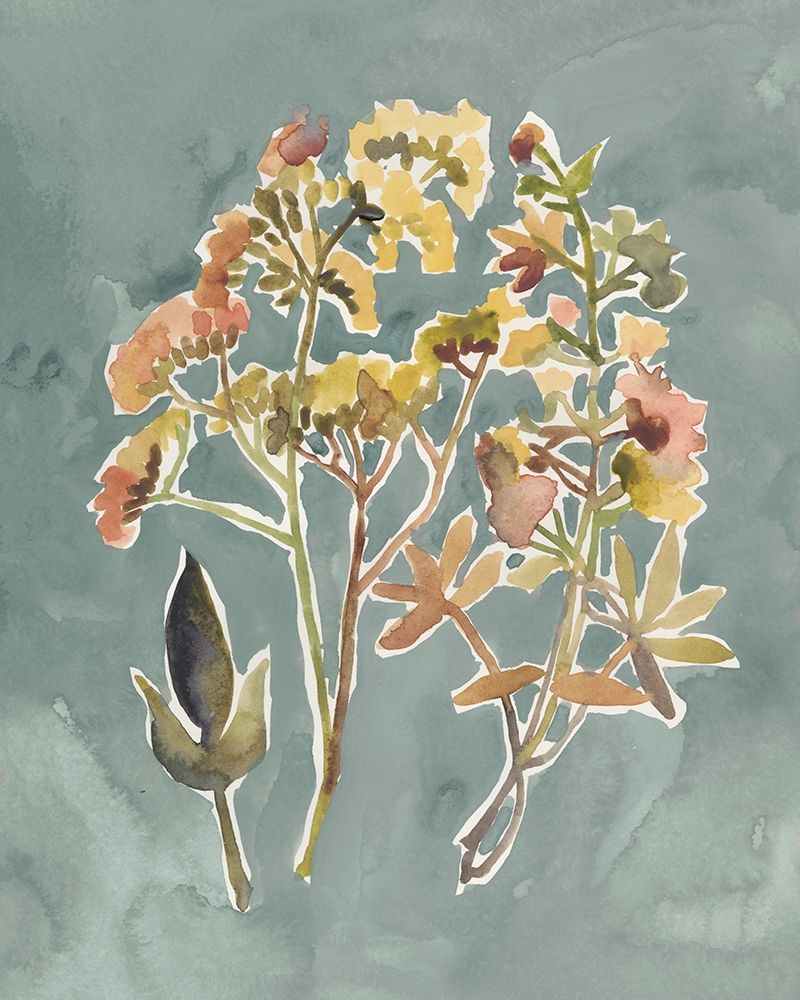 Art Print: Collected Florals IV