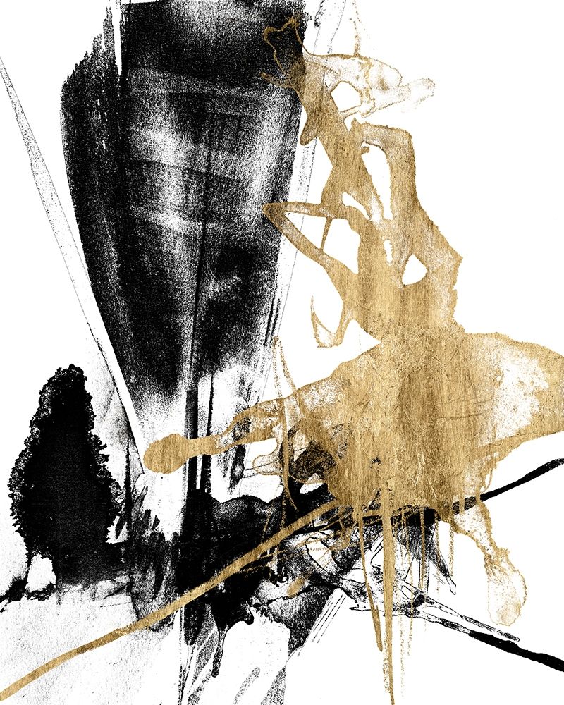 Wall art: Glam and Black IV, by Goldberger, Jennifer