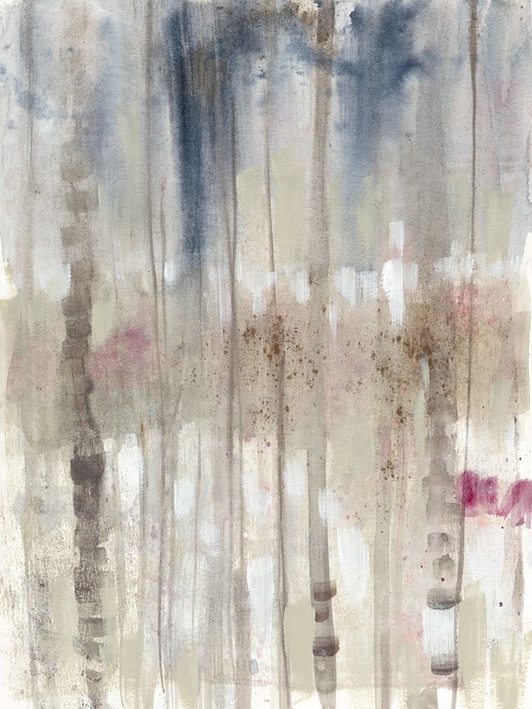 Wall art: Subtle Birchline I, by Goldberger, Jennifer