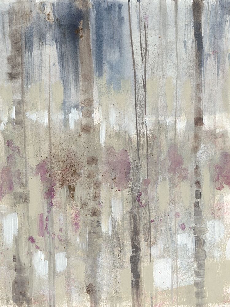 Wall art: Subtle Birchline II, by Goldberger, Jennifer