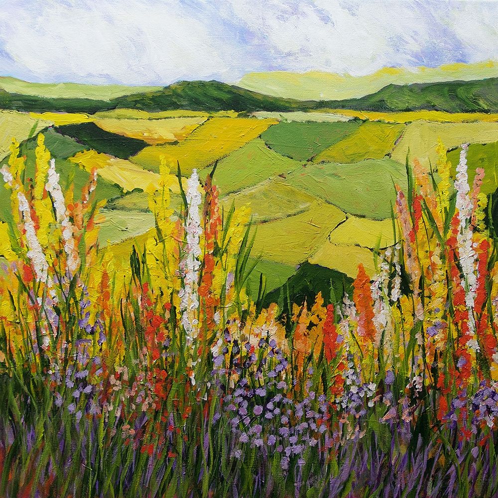 Wall Art Painting id:229905, Name: How Green is my Valley, Artist: Friedlander, Allan