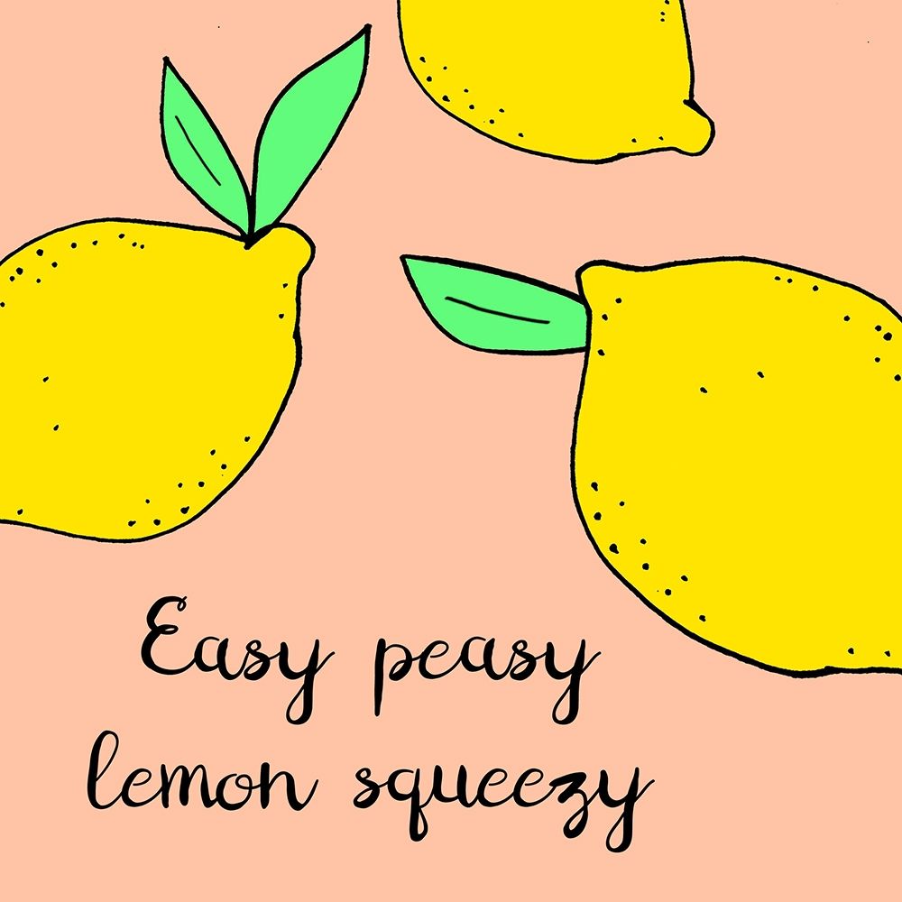 Art Print: Lemon Squeeze II