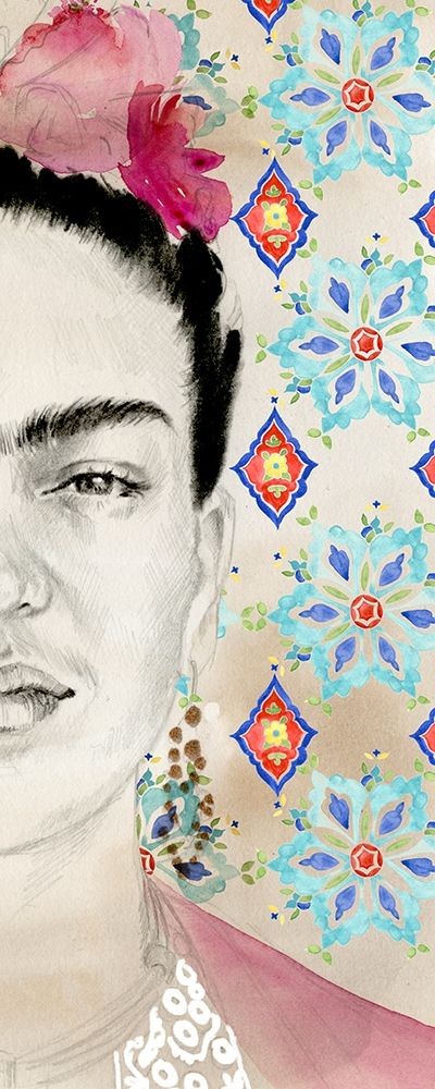 Art Print: Frida Diptych I