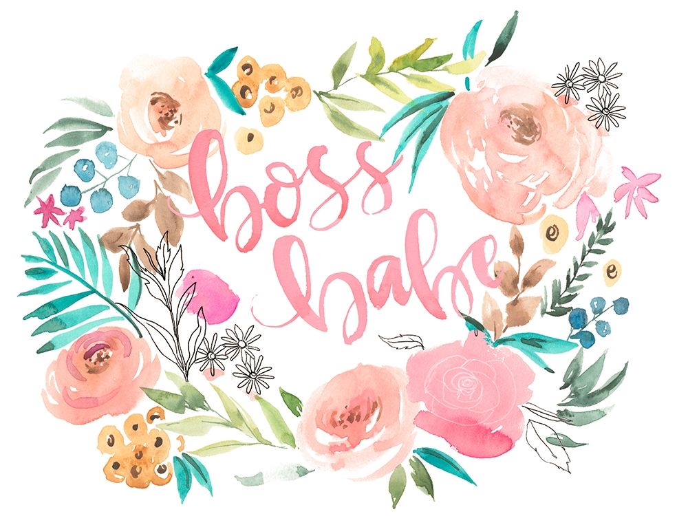 Art Print: Boss Babe I