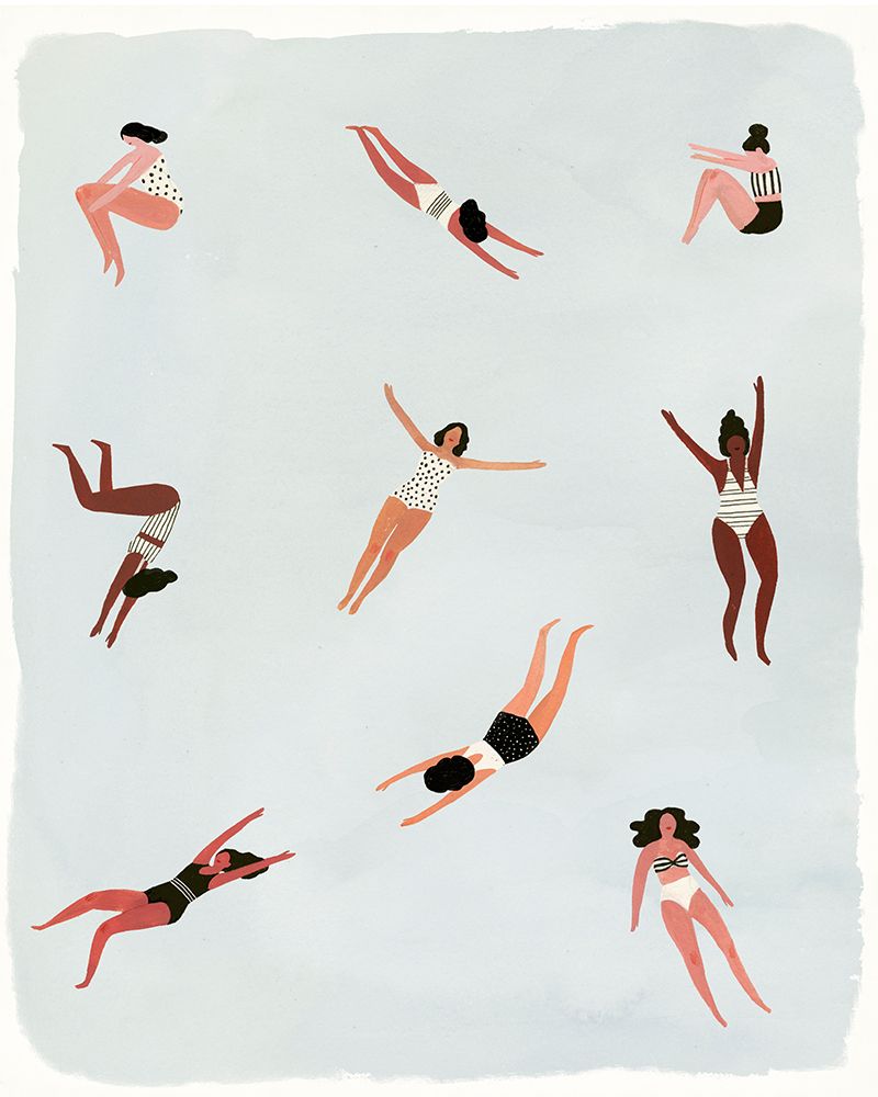 Art Print: Minnows I