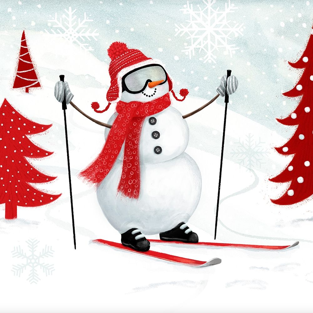 Art Print: Snow Day I