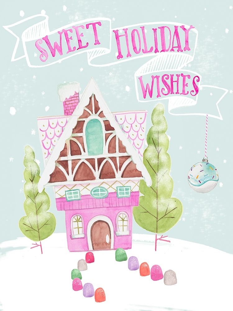 Art Print: Candy Christmas I