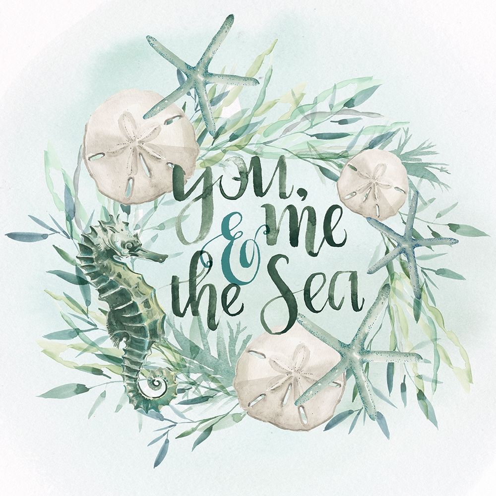 Art Print: Drawn to the Sea I
