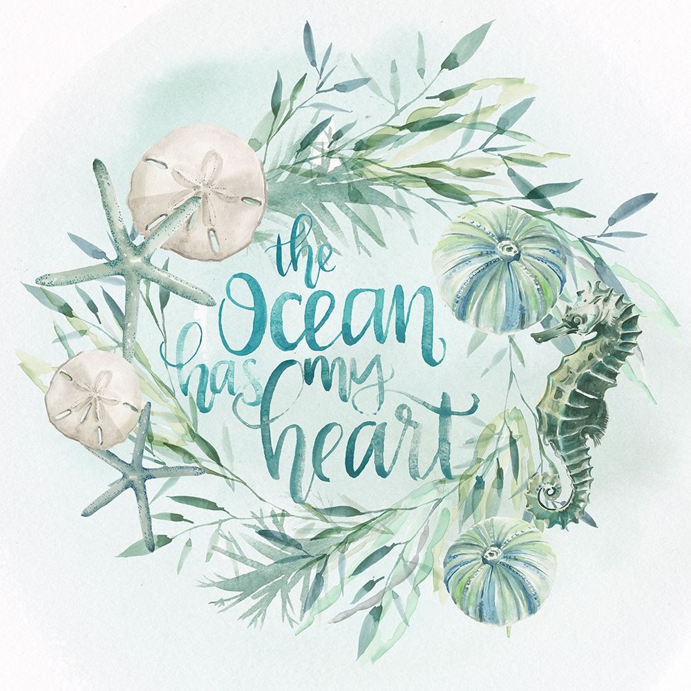 Art Print: Drawn to the Sea II