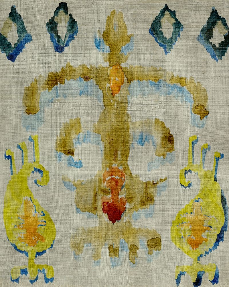 Art Print: Bohemian Ikat III