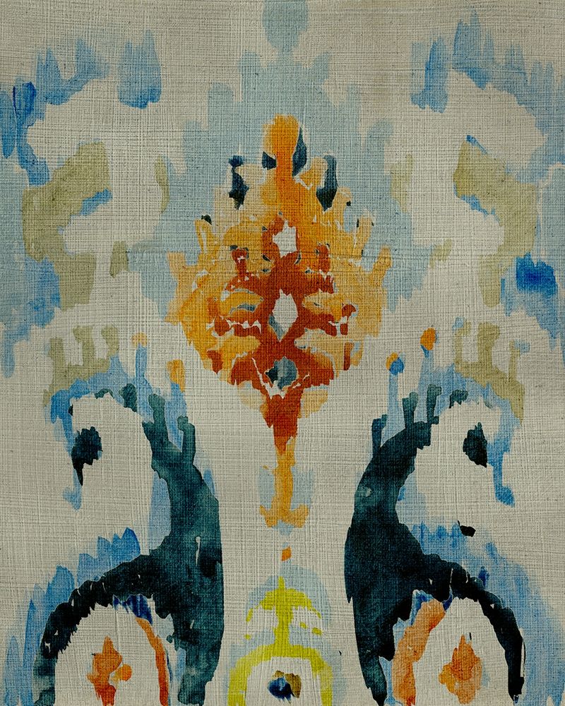 Art Print: Bohemian Ikat V