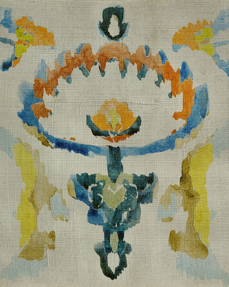 Art Print: Bohemian Ikat VI