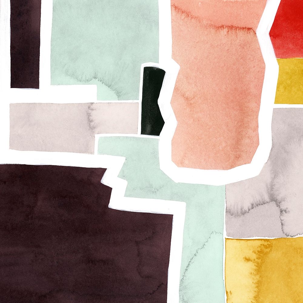 Wall art: Color Blocking III, by Popp, Grace