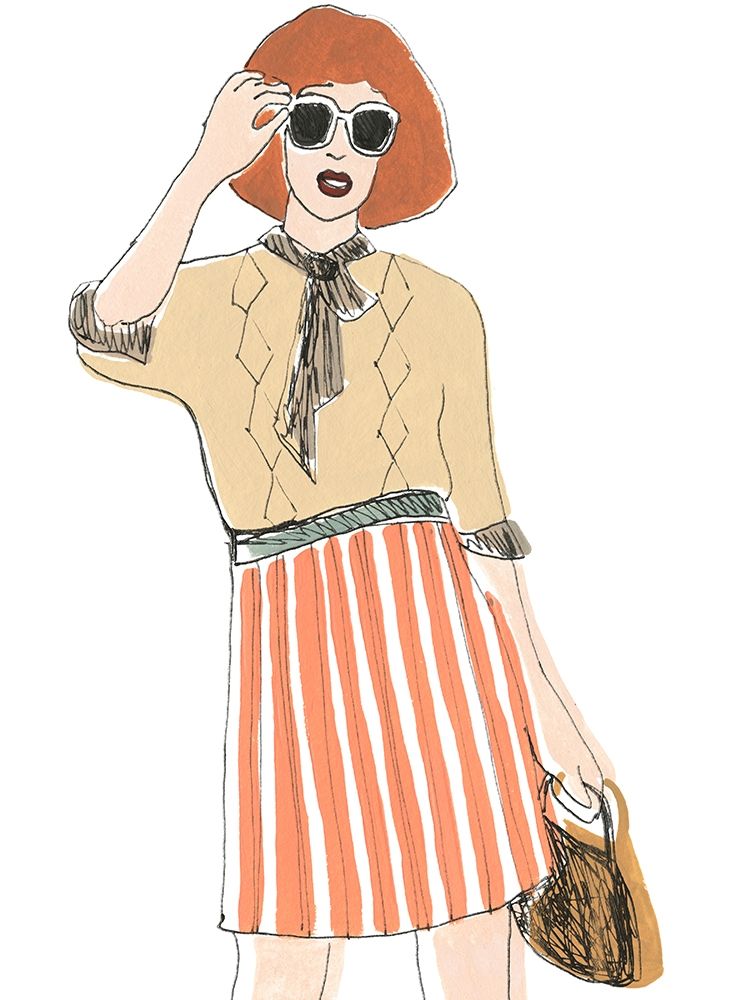 Art Print: Fashion Vignette I