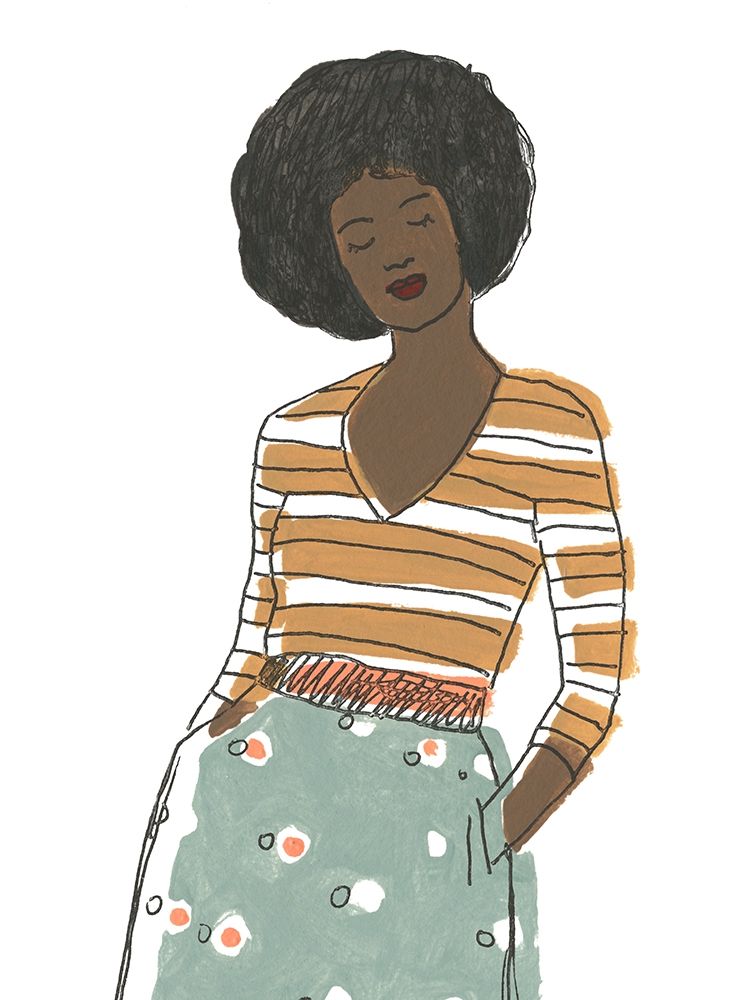 Art Print: Fashion Vignette II