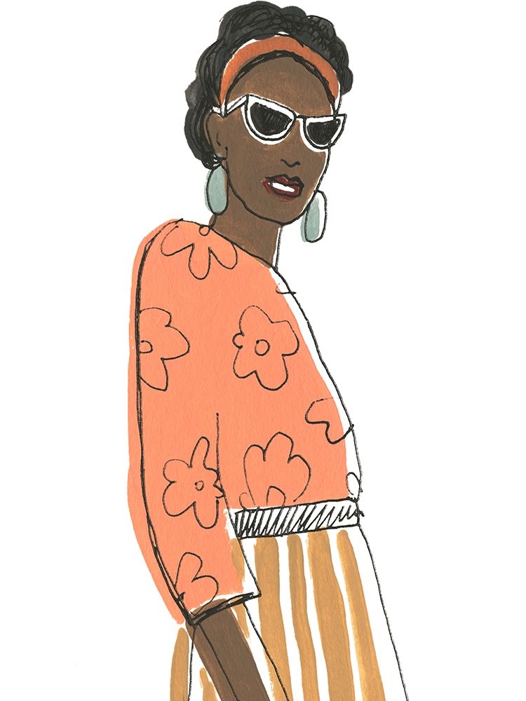 Art Print: Fashion Vignette III