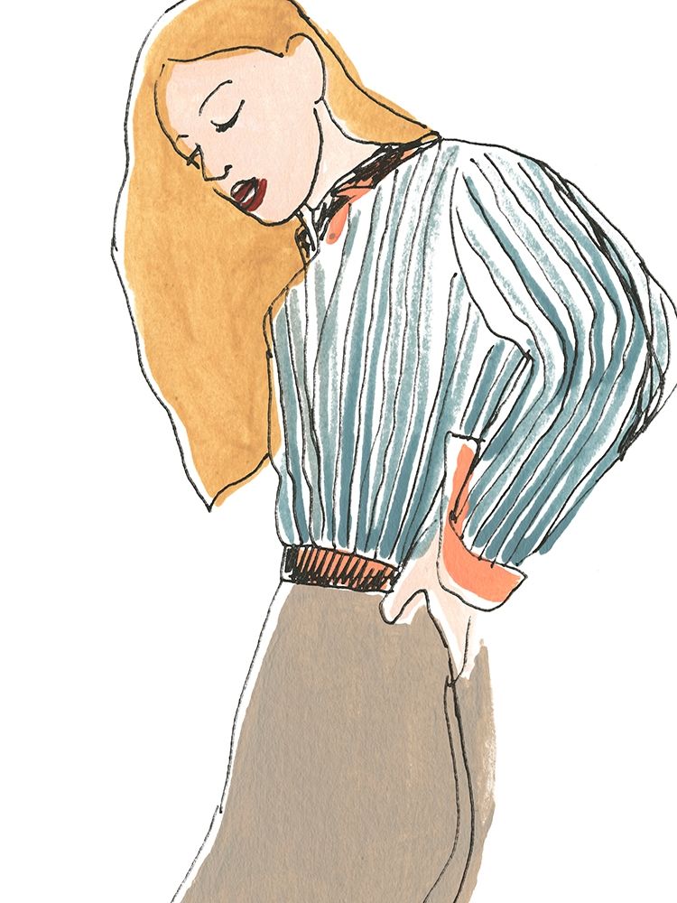 Wall art: Fashion Vignette IV, by Vess, June Erica