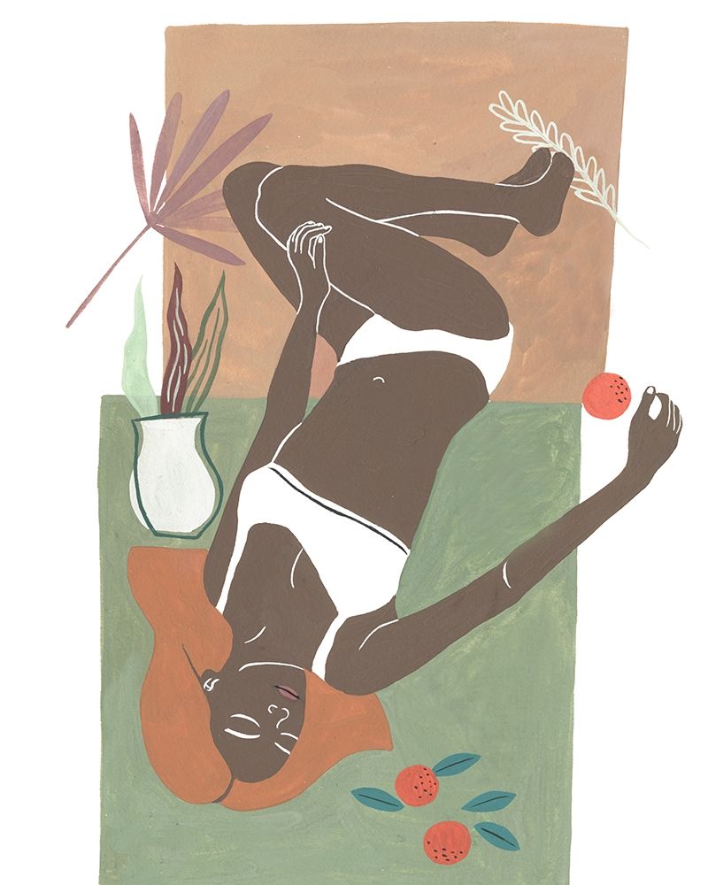 Art Print: Lying Woman I