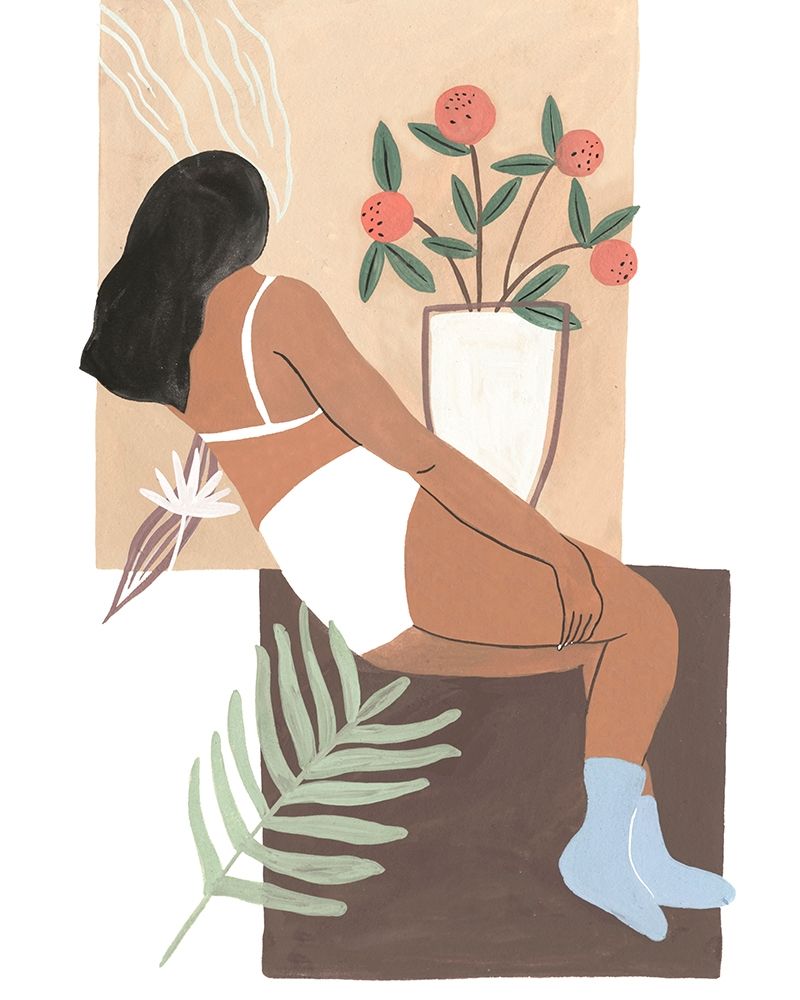 Art Print: Lying Woman III